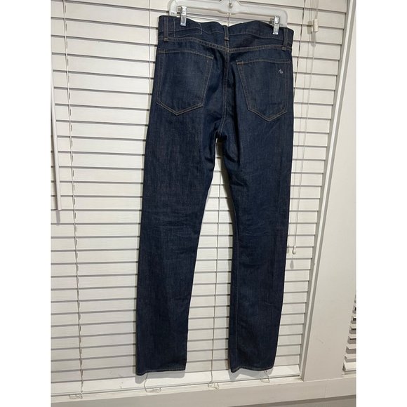 Rag & Bone 15x Slim Straight Mens Jeans - Size 32x34 - Picture 4 of 6